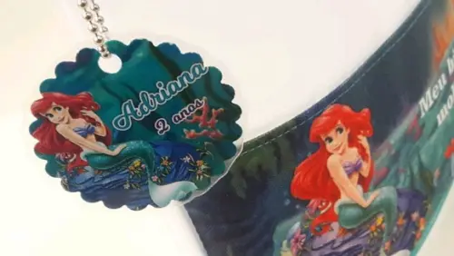 Porta biquini pequena sereia