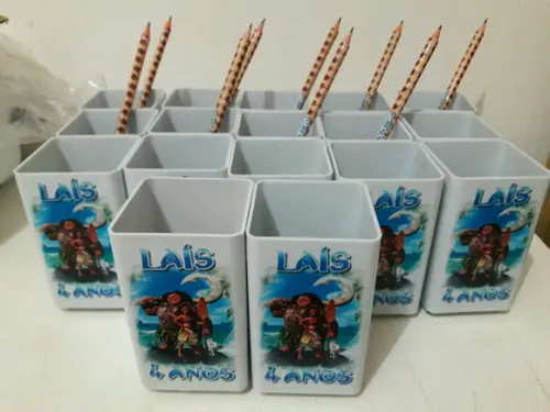 porta lápis com lapis_moana