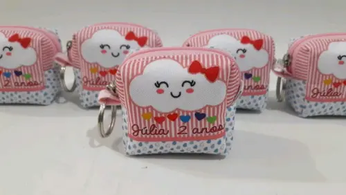 Porta moeda chuva de amor