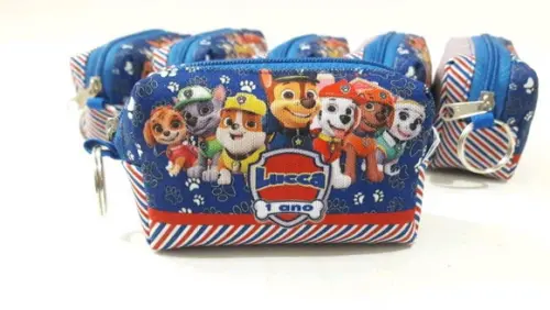 Porta moeda patrulha canina