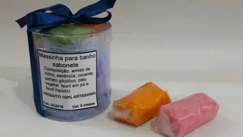 Sabonete de massinha