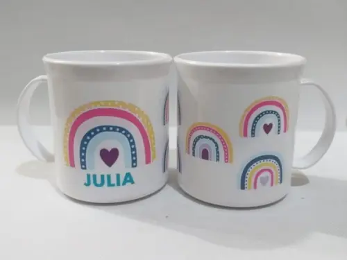 Lembrancinha Arco Iris _ Caneca