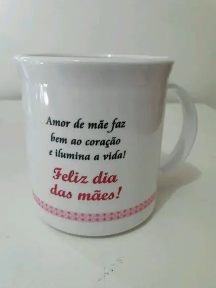 Lembrancinha Dia das Mães - Caneca Acrilico