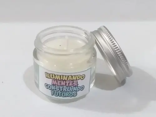 Lembrancinha Dia dos Professores - Vela Aromática
