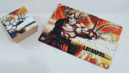 Lembrancinha Dragon Ball Z _quebra Cabeça
