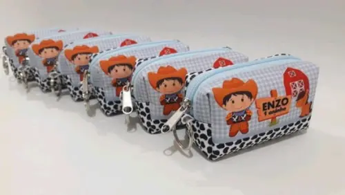 Lembrancinha Fazendinha - Porta Moeda
