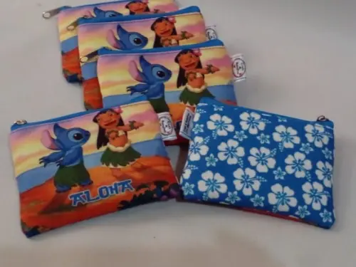 Lembrancinha Lillo e Stich_ Porta Moeda