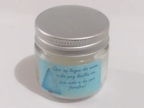 Lembrancinha Natal - Vela Aromática