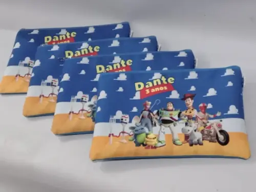 Lembrancinha Toy Story _ Tablet Lousa com Estojo