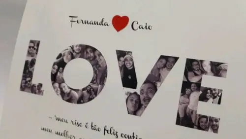 Placa LOVE