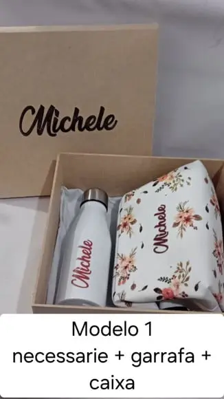 Presente Personalizado - Kit Flores