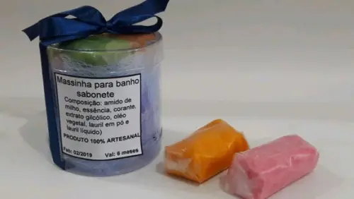 Sabonete de massinha