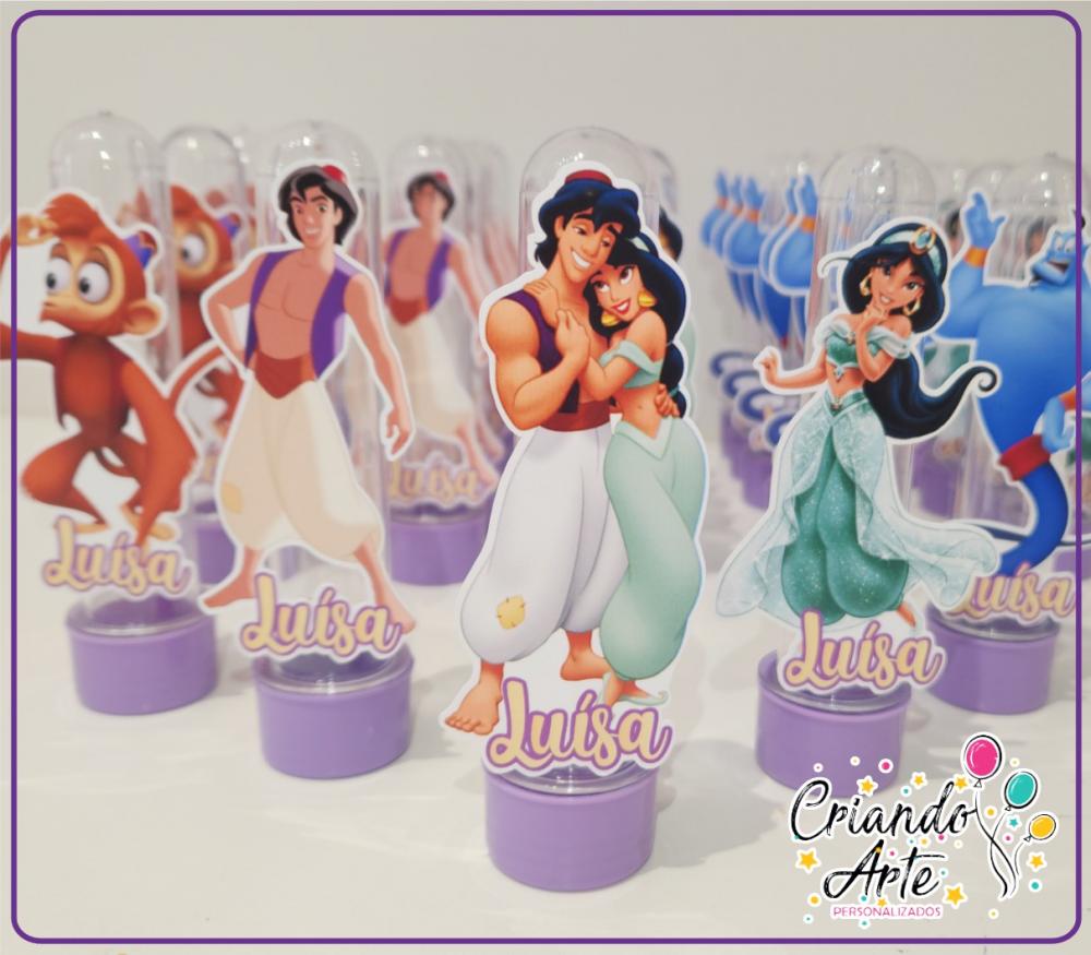 Tubete Personalizado Aladim / Jasmine
