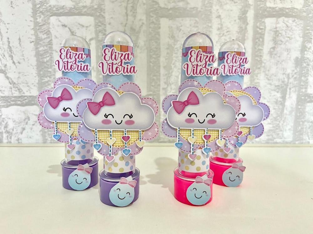 Tubete Personalizado Chuva de Amor
