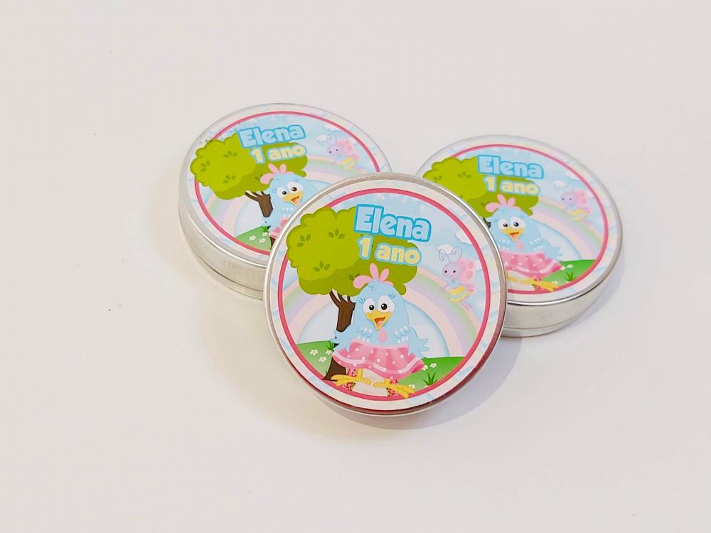 Kit Festa 36 Itens Galinha Pintadinha Rosa Candy Menina