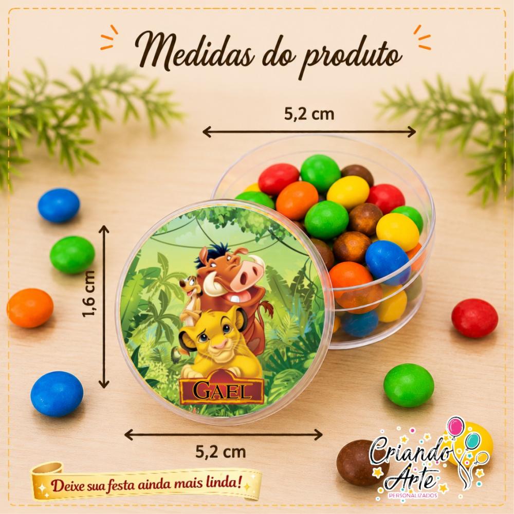 Latinha Personalizada o Rei Leão