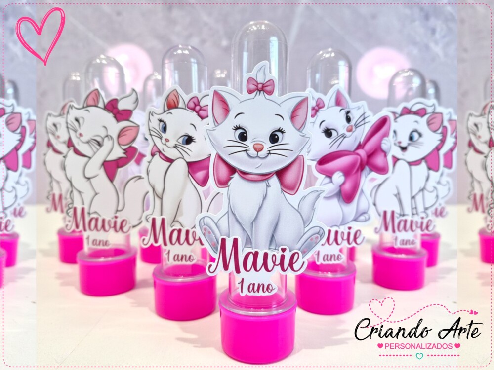 Tubete Personalizado Gata Marie