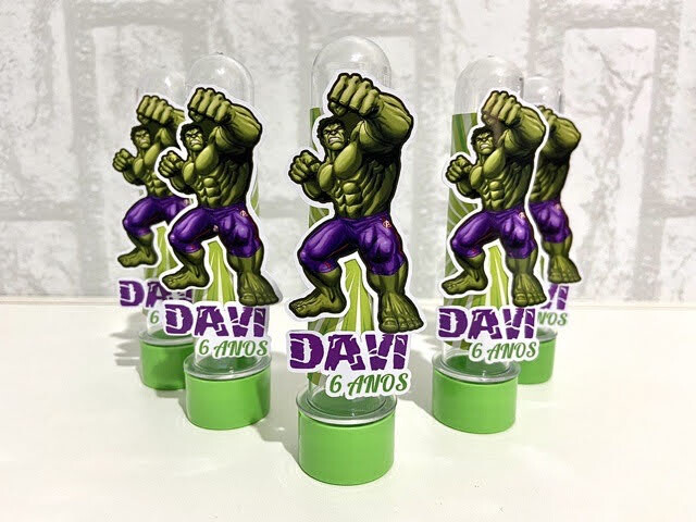 Tubete Personalizado Hulk