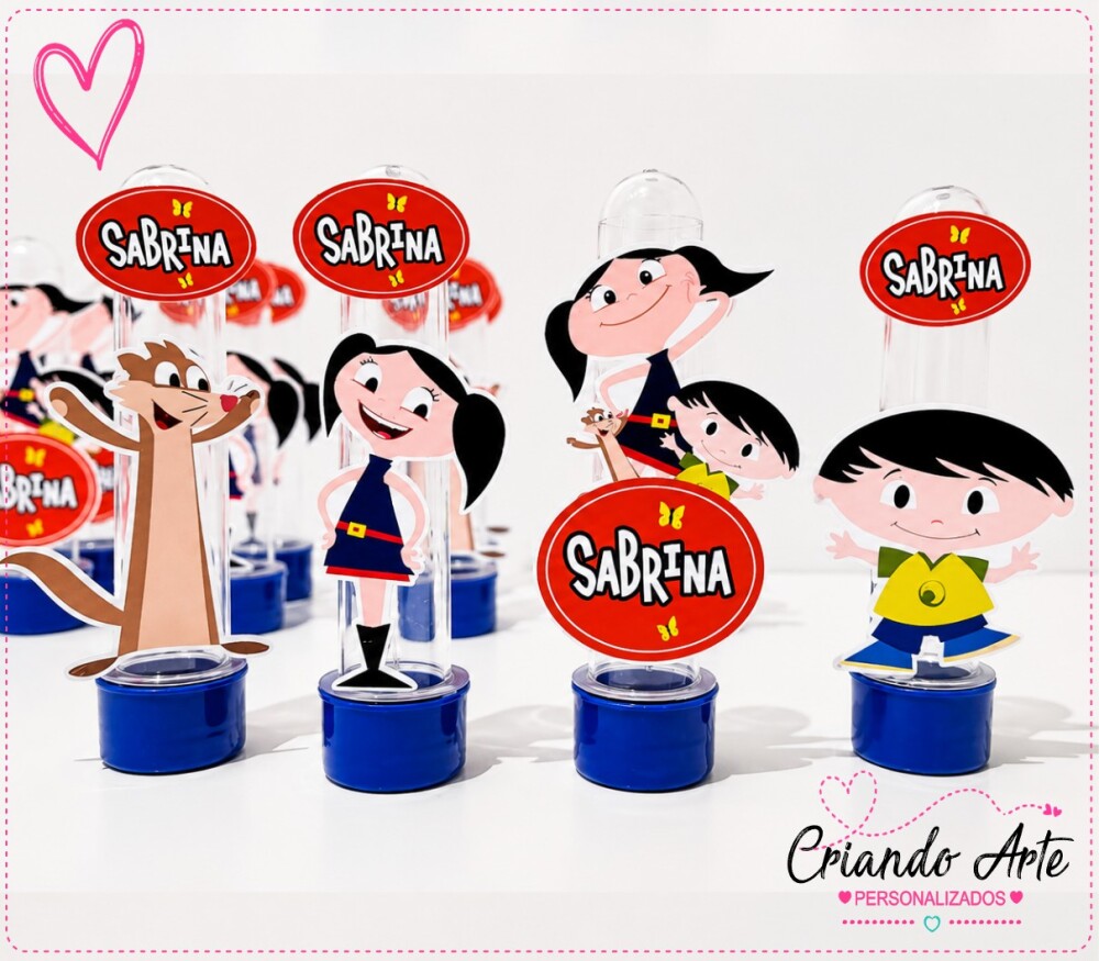Tubete Personalizado Show da Luna
