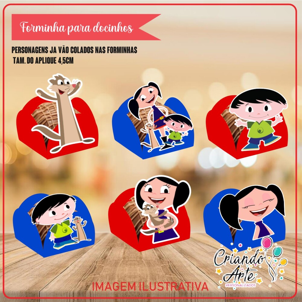 Forminhas o Show da Luna - 100 Unidades