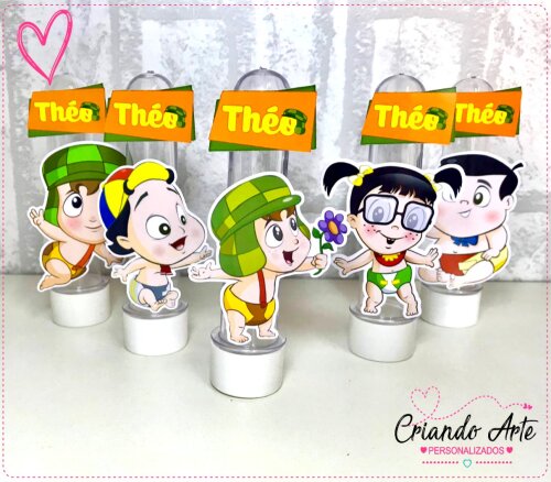 Tubete Personalizado Turma do Chaves Baby
