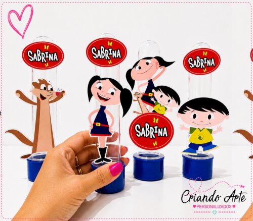 Tubete Personalizado Show da Luna