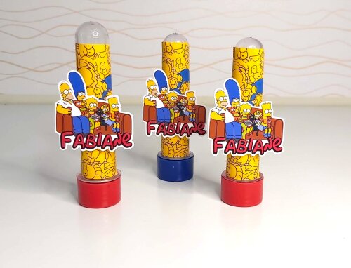 Tubete Personalizado Simpsons
