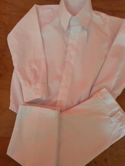 Conjunto Calça e Camisa Body Branca