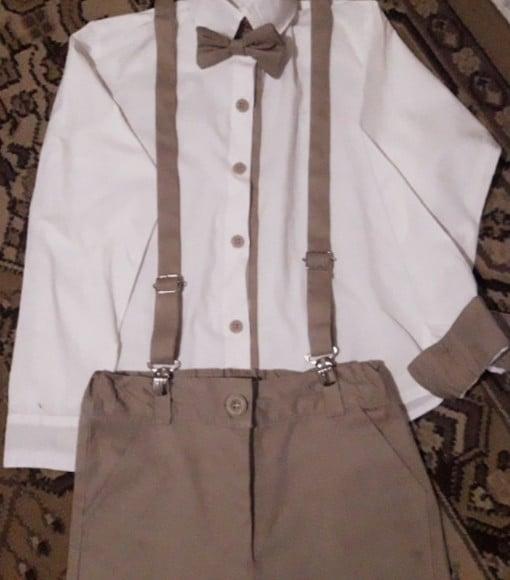 Roupa de Pajen Castor( Caputino)