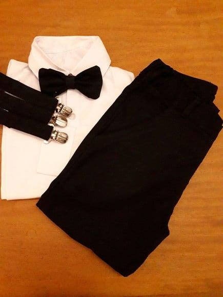Roupa de Pajem Preta