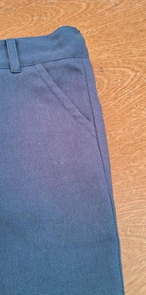 Roupa Pajem Colete Azul Carbono