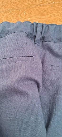 Roupa Pajem Colete Azul Carbono