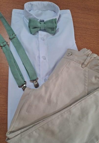 Roupa Pajem Verde