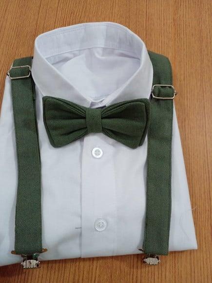 Roupa Pajem Verde Oliva
