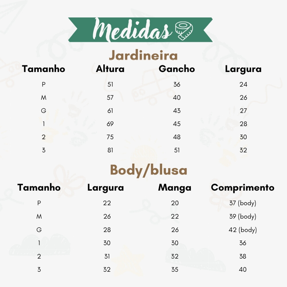 Roupa Batizado Jardineira