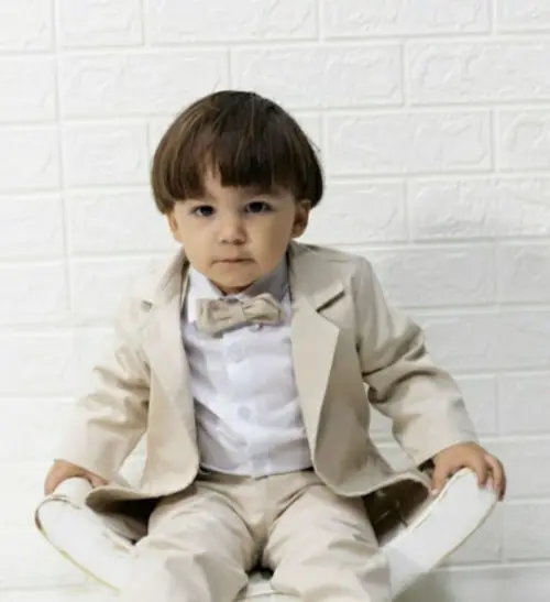 Conjunto Blazer e Calça e Camisa e Suspensorio