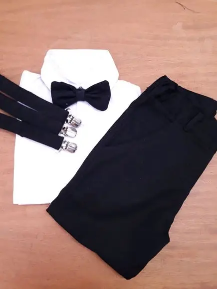 Roupa de Pajem Preta