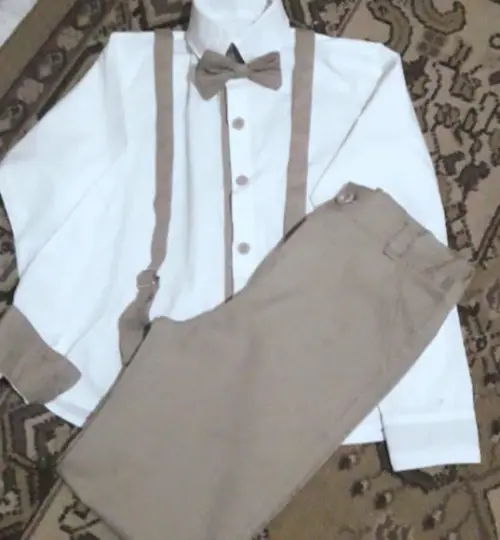 Roupa de Pajen Castor( Caputino)