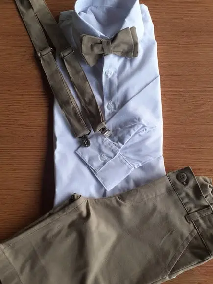 Roupa Pajem Castor