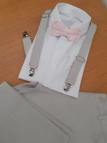 Roupa Pajem Cinza