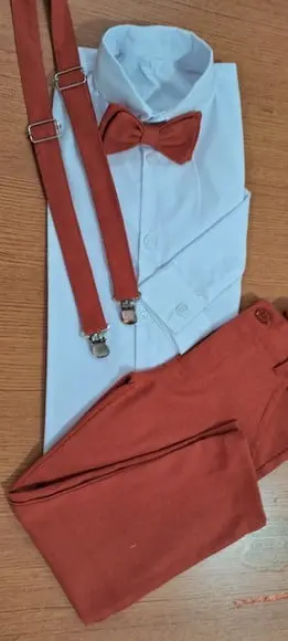 Roupa Pajem Terracota