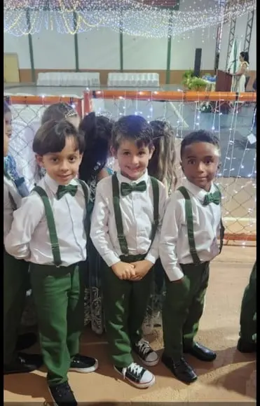 Roupa Pajem Verde