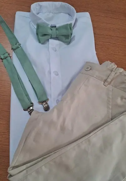 Roupa Pajem Verde