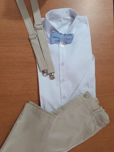 Roupa para Pajem Azul