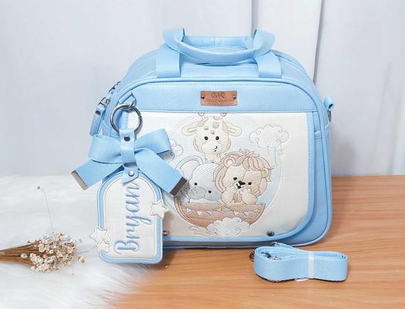 Bolsa Maternidade m Personalizada para Enxoval do Bebê
