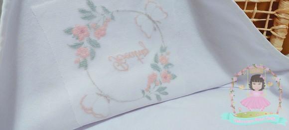 Cueiro Flanelado Floral