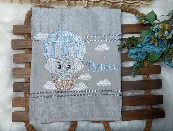 Kit 4 Toalhas de Lavabo Escolar Boca Personalizada