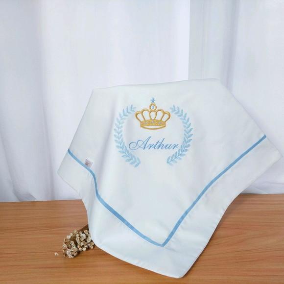Kit Cueiro + Fraldas Dia a Dia Príncipe Coroa Ramos Luxo