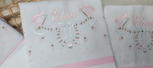 Kit Enxoval Personalizado Bebê Luxo