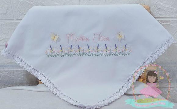 Kit Enxoval Personalizado Luxo Lavanda Delicado Floral